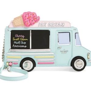NWT Kate Spade ‘Flavor of the Month’ Ice Cream Truck Crossbody Bag / Clutch RARE